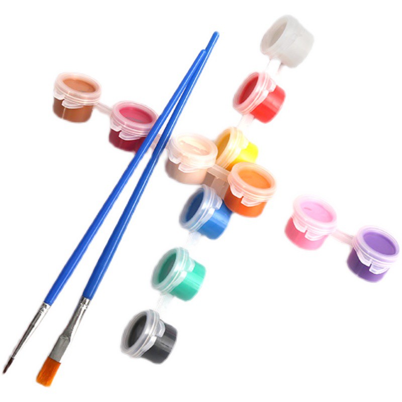 1 Vỉ 6 màu nước