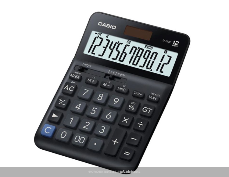 Máy tính CASIO D 120F 2